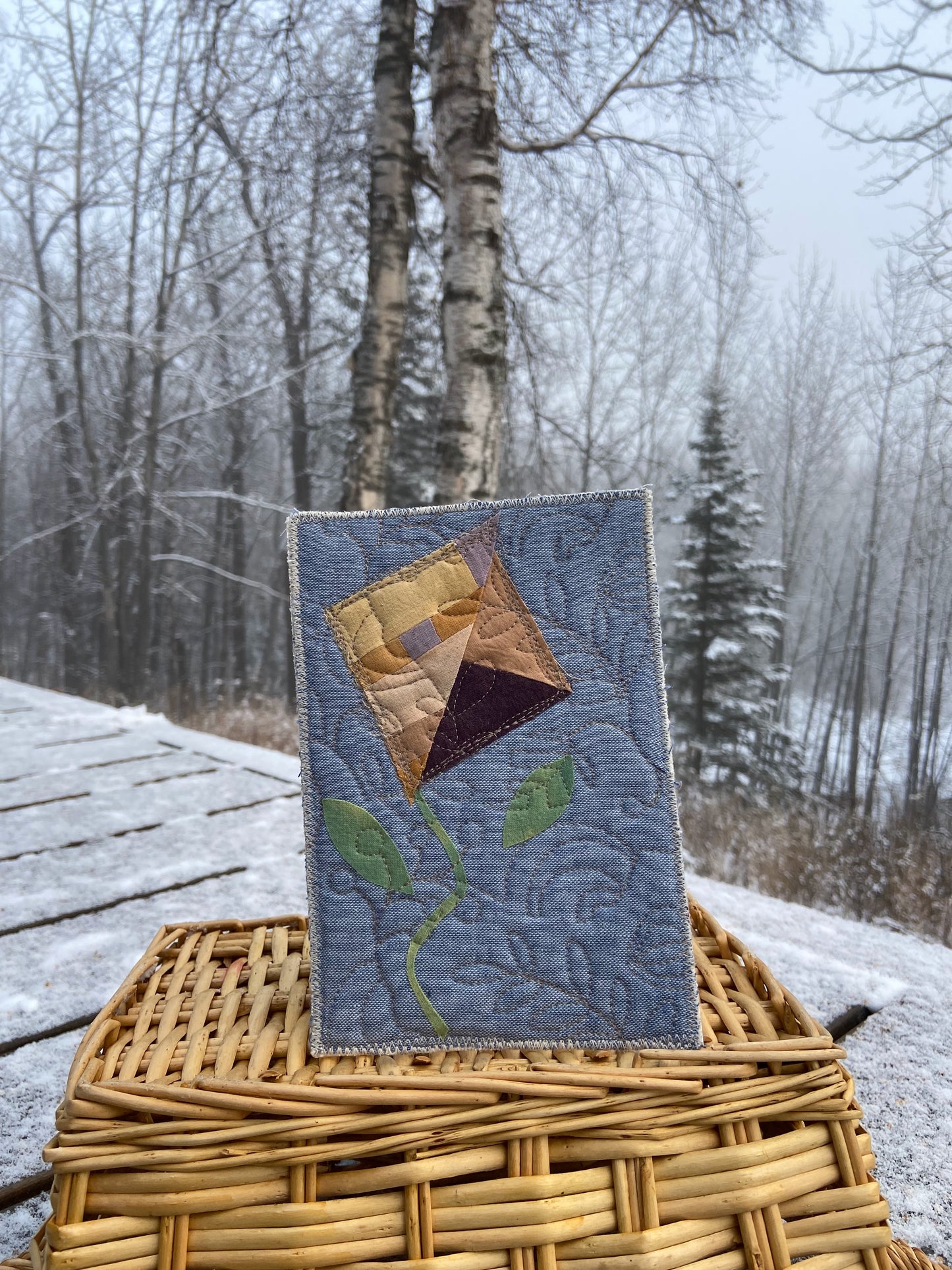 *Original Natural Dye Postcard