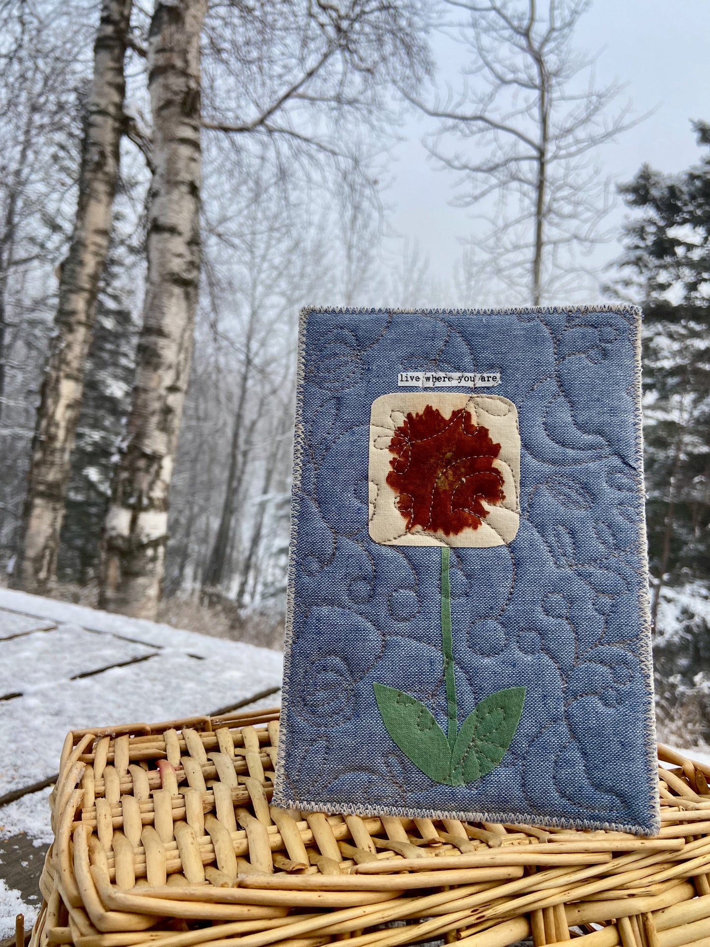 *Original Natural Dye Postcard