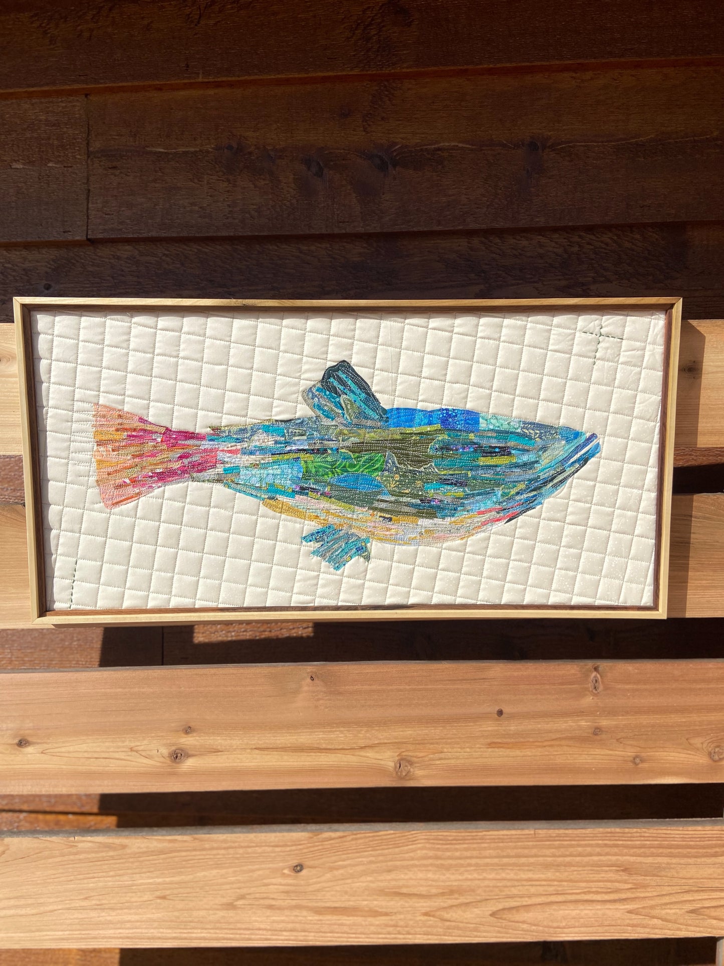 Rainbow Whale Collage