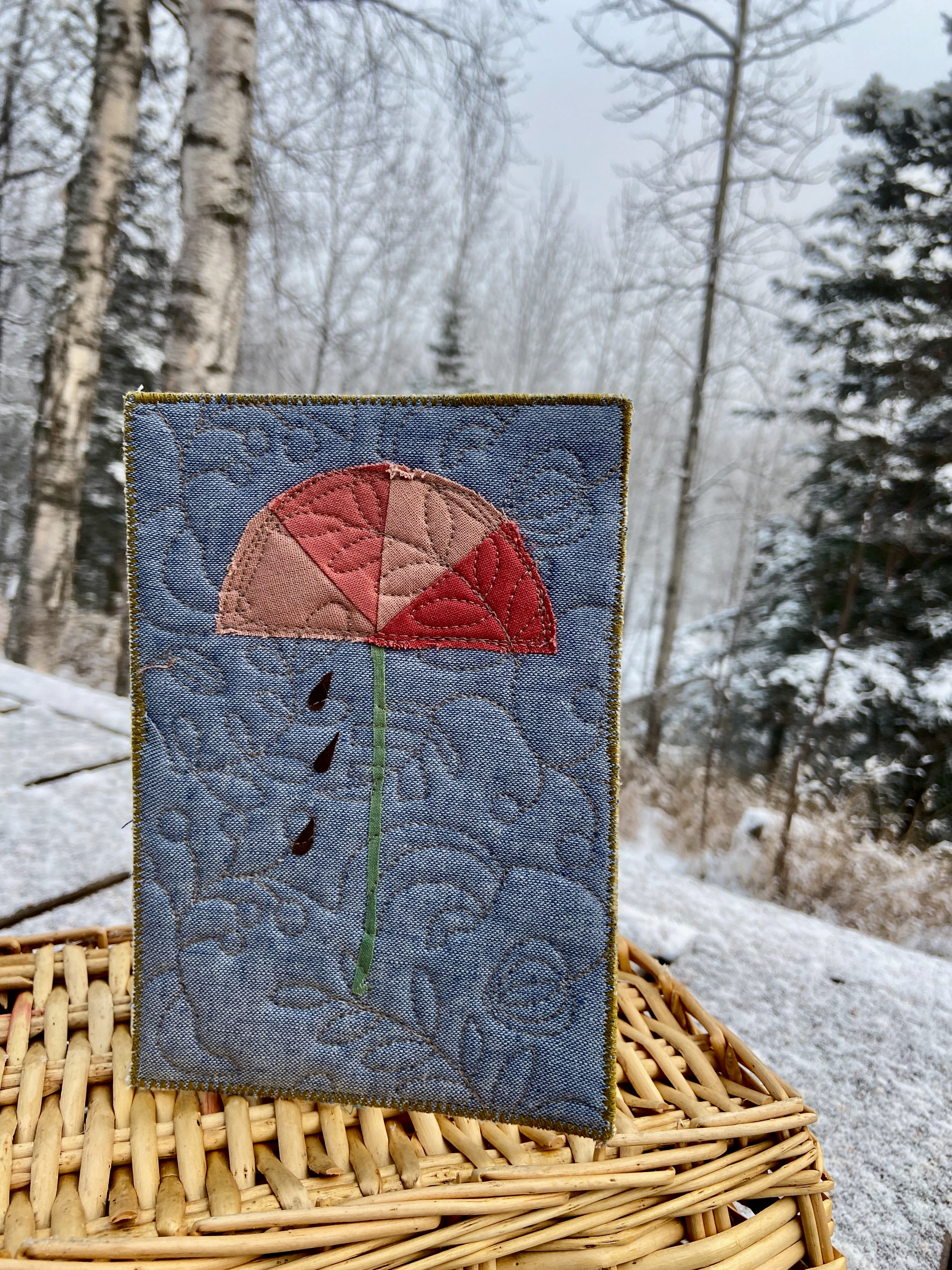 *Original Natural Dye Postcard – CUE. Craft Utilitarian Essentials