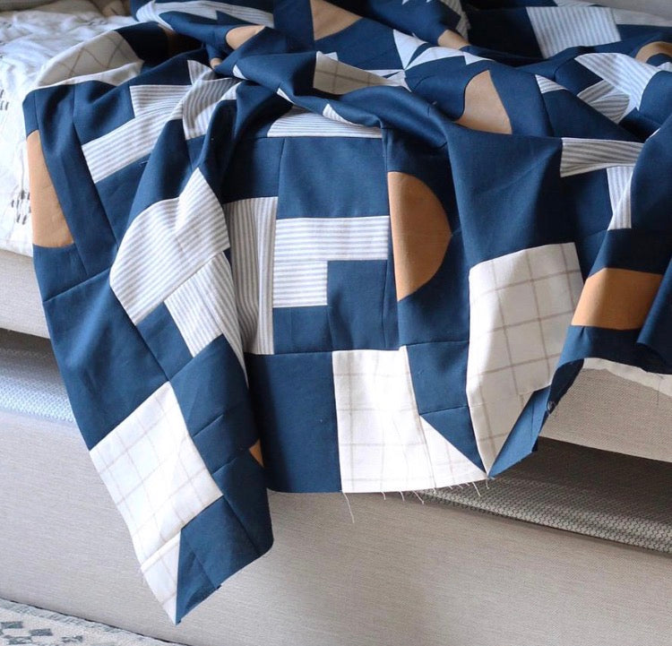 Modern Patchwork Quilt